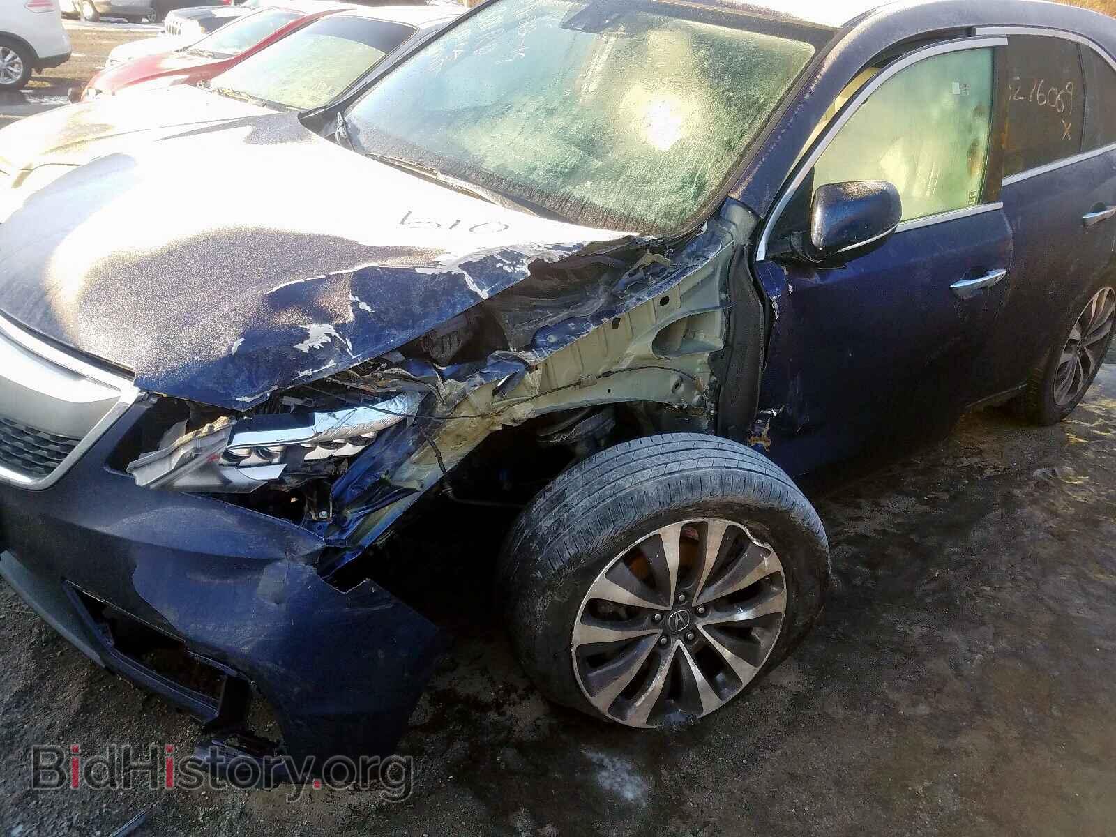 2015 ACURA MDX - VIN: 5FRYD3H47FB011070 - Фото 9