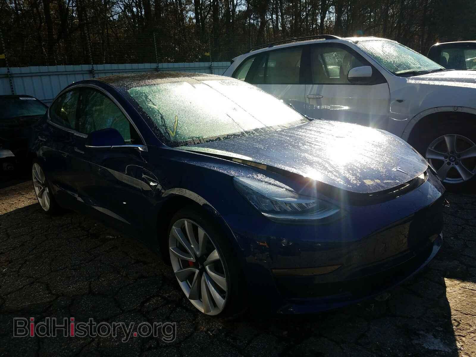 Photo 5YJ3E1EB9KF407317 - TESLA MODEL 3 2019