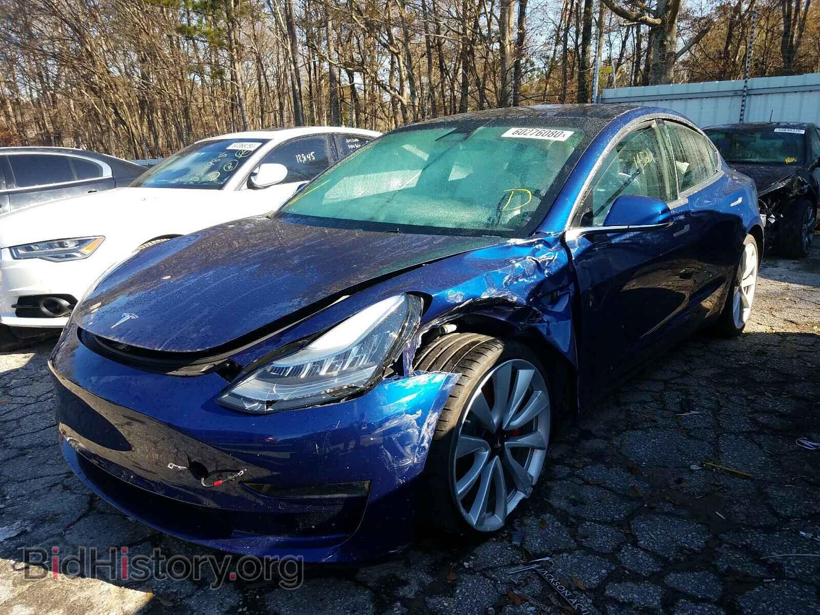 2019 TESLA MODEL 3 - VIN: 5YJ3E1EB9KF407317 - Photo 2
