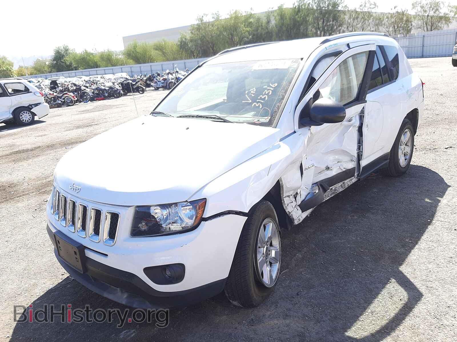 2015 JEEP COMPASS - VIN: 1C4NJCBA7FD313316 - Фото 2