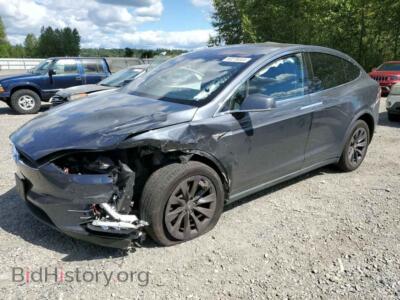 2018 Tesla MODEL X, серый — VIN 5YJXCBE25JF125896, Copart