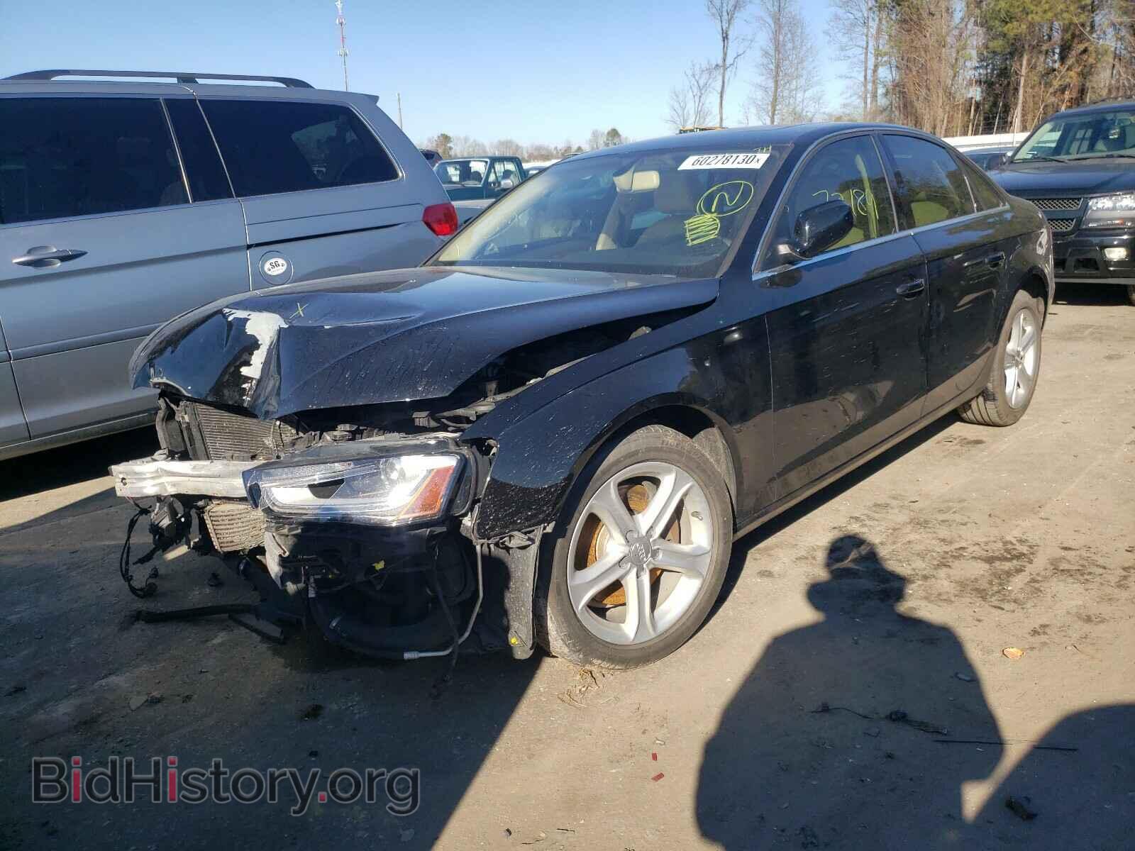 2013 AUDI A4 - VIN: WAUAFAFLXDA162368 - Фото 2