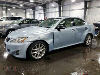 2011 Lexus IS 250, синий — VIN JTHCF5C2XB5048034, Copart