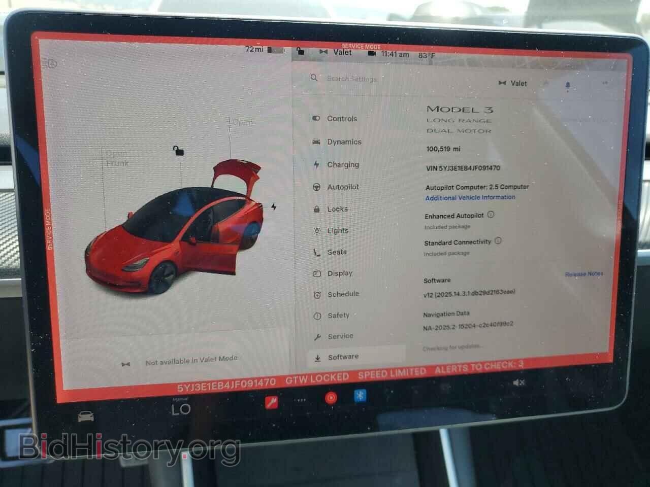 2018 TESLA MODEL 3 - VIN: 5YJ3E1EB4JF091470 - Фото 9