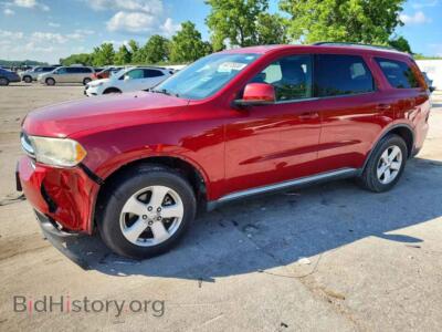 2011 Dodge DURANGO Express, red — VIN 1D4RD2GG4BC653445, Copart