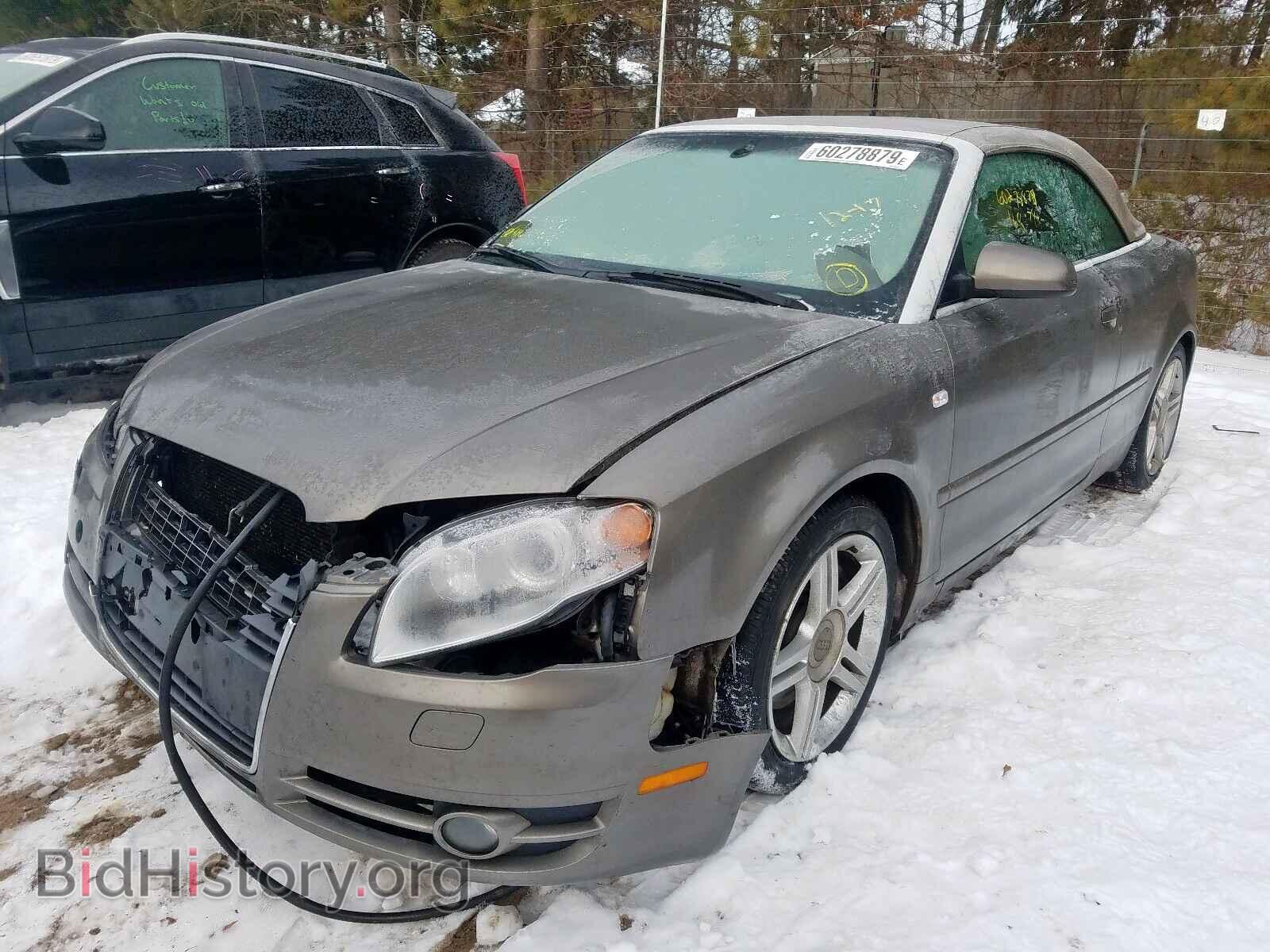 2007 AUDI A4 - VIN: WAUDF48H07K028958 - Фото 2