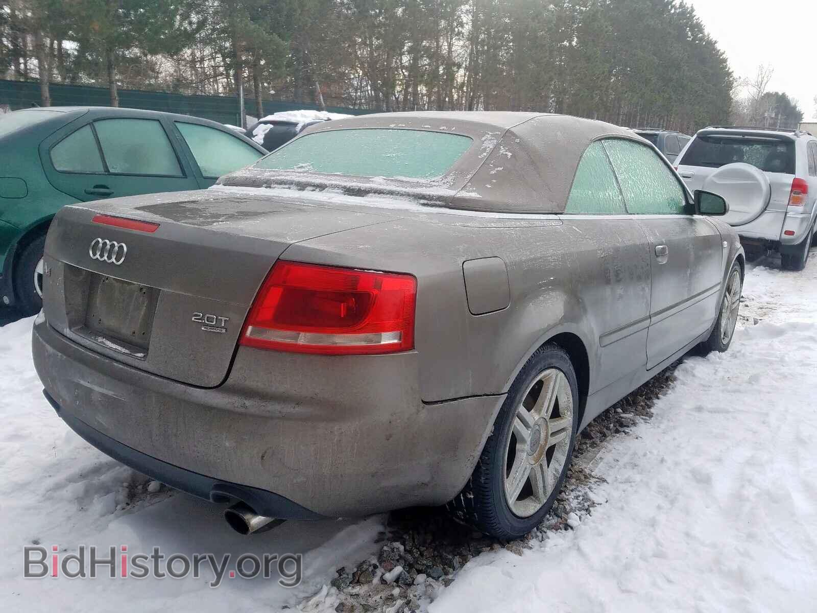 2007 AUDI A4 - VIN: WAUDF48H07K028958 - Фото 4