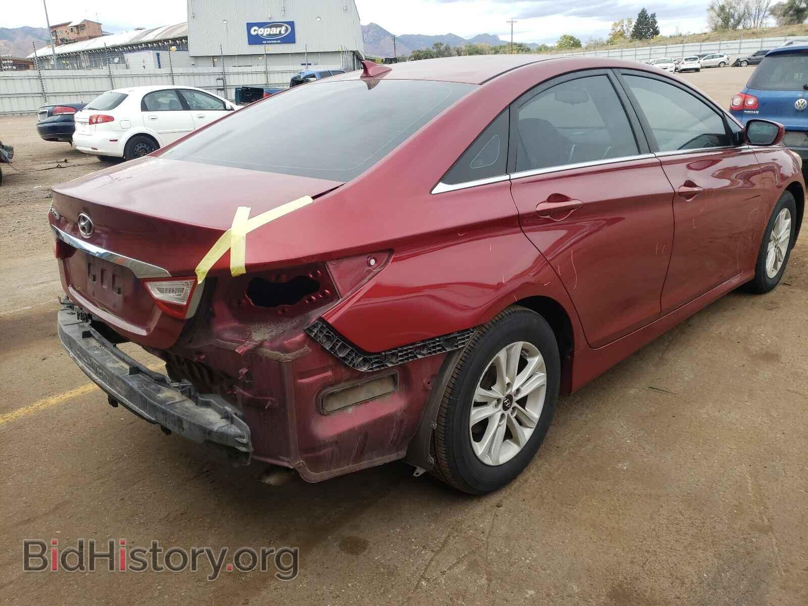 2014 HYUNDAI SONATA - VIN: 5NPEB4AC0EH890302 - Фото 4
