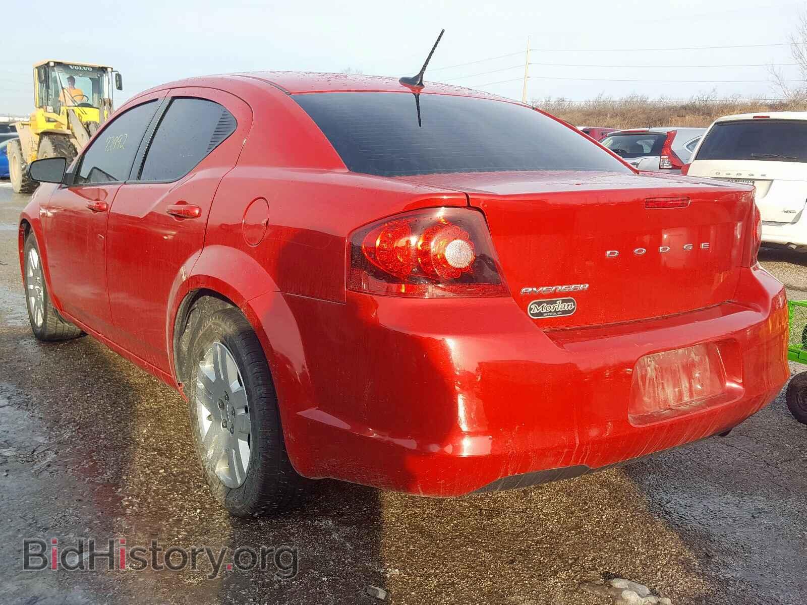 2014 DODGE AVENGER - VIN: 1C3CDZAB3EN226425 - Фото 3