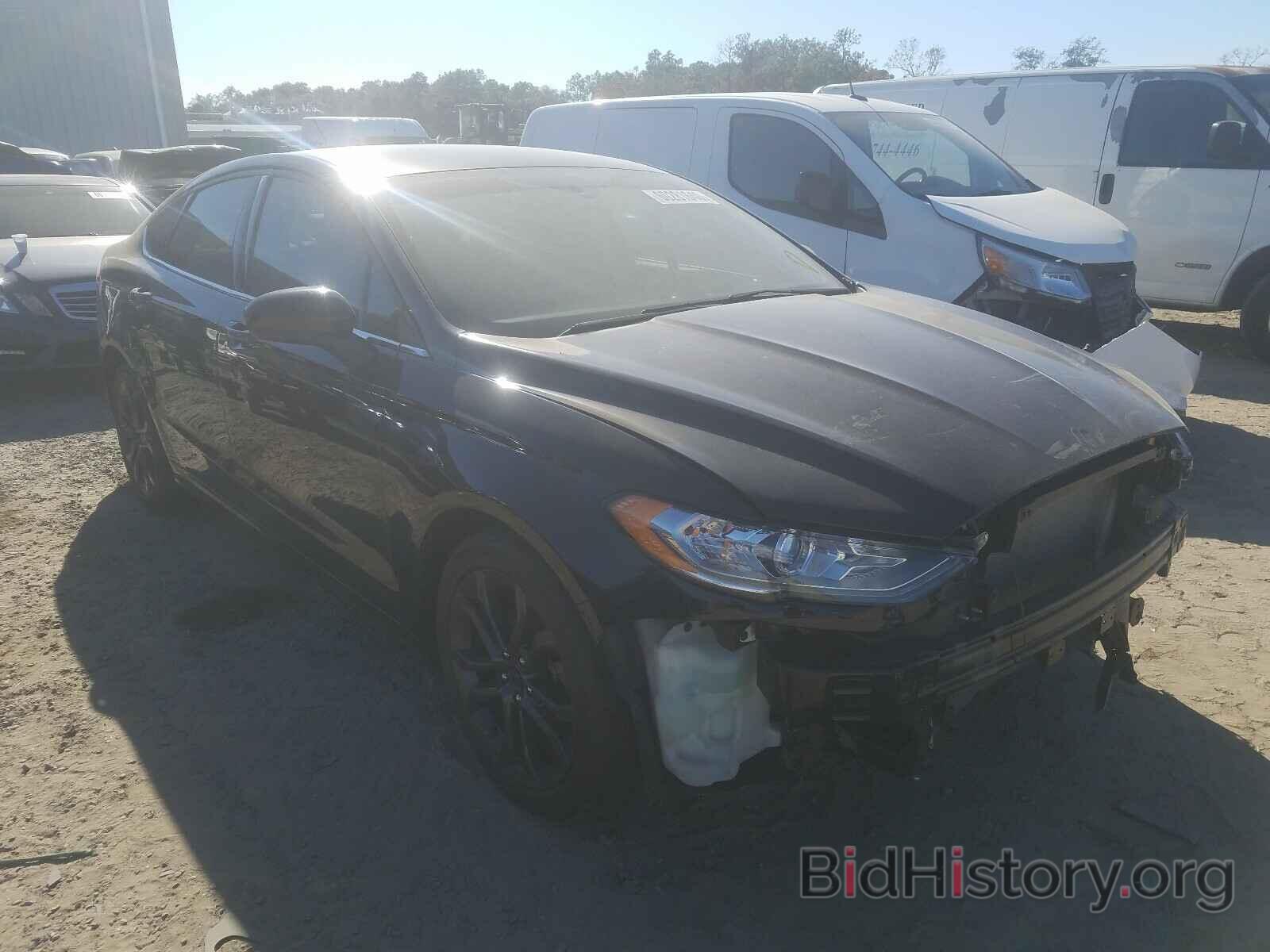 Photo 3FA6P0HD6JR184204 - FORD FUSION 2018