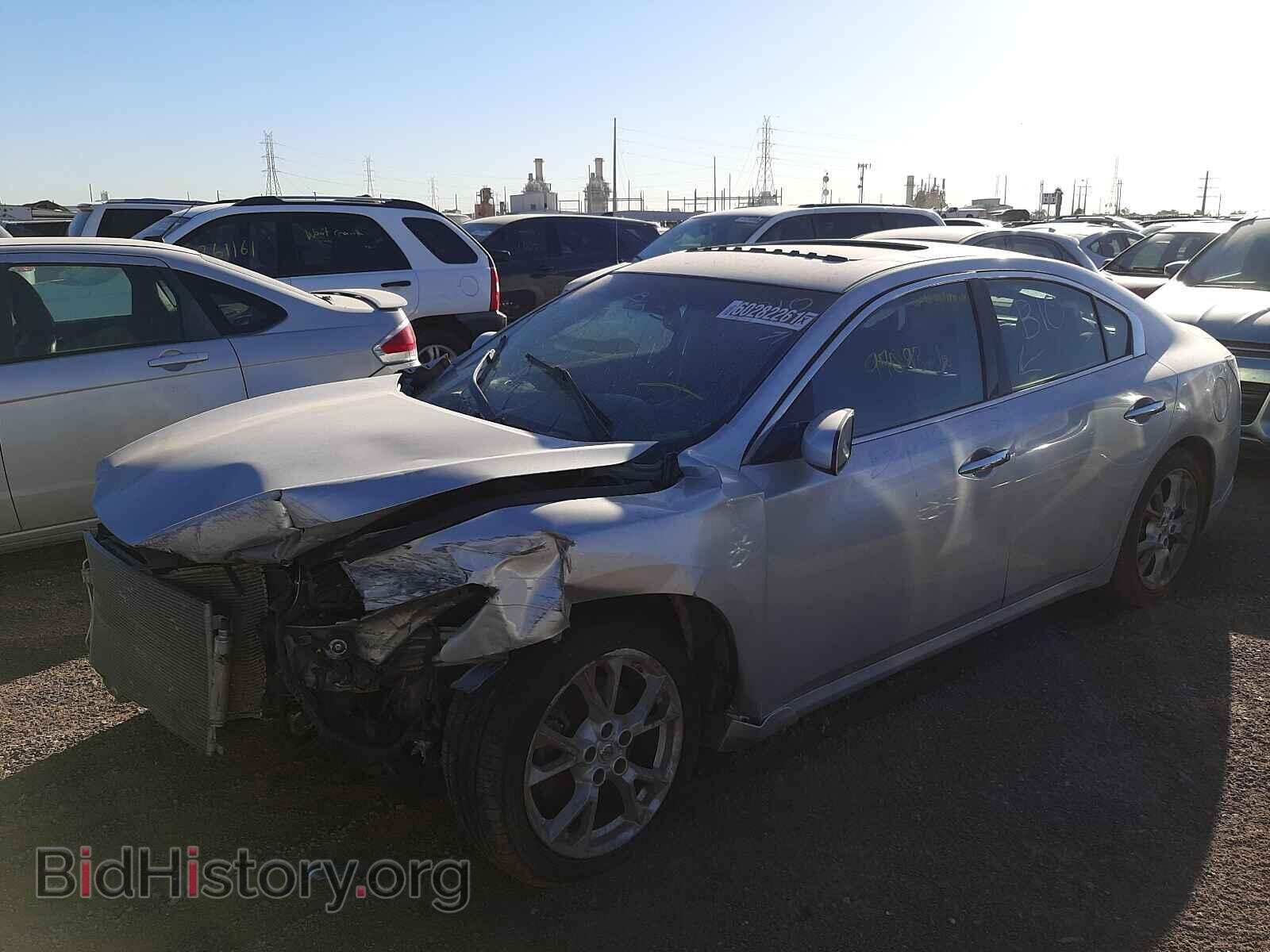 2014 NISSAN MAXIMA - VIN: 1N4AA5AP1EC443831 - Photo 2