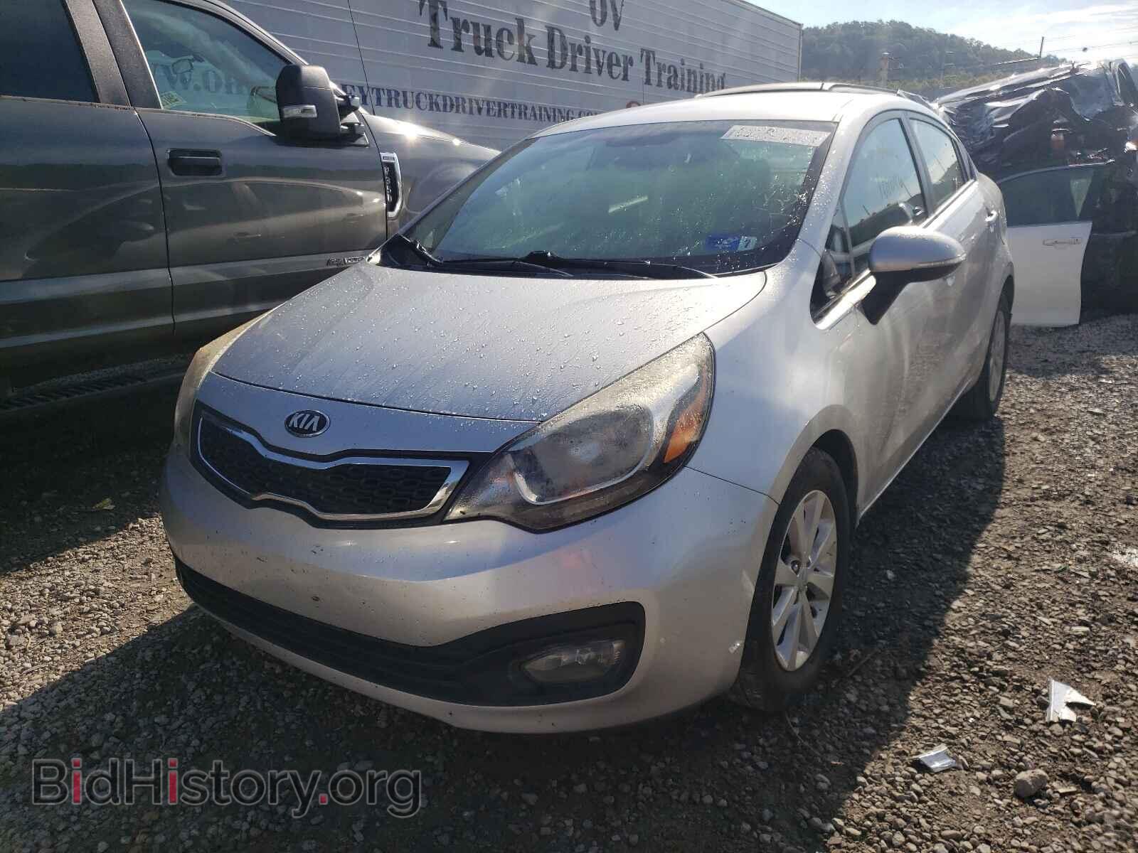2013 KIA RIO - VIN: KNADN4A31D6193679 - Фото 2