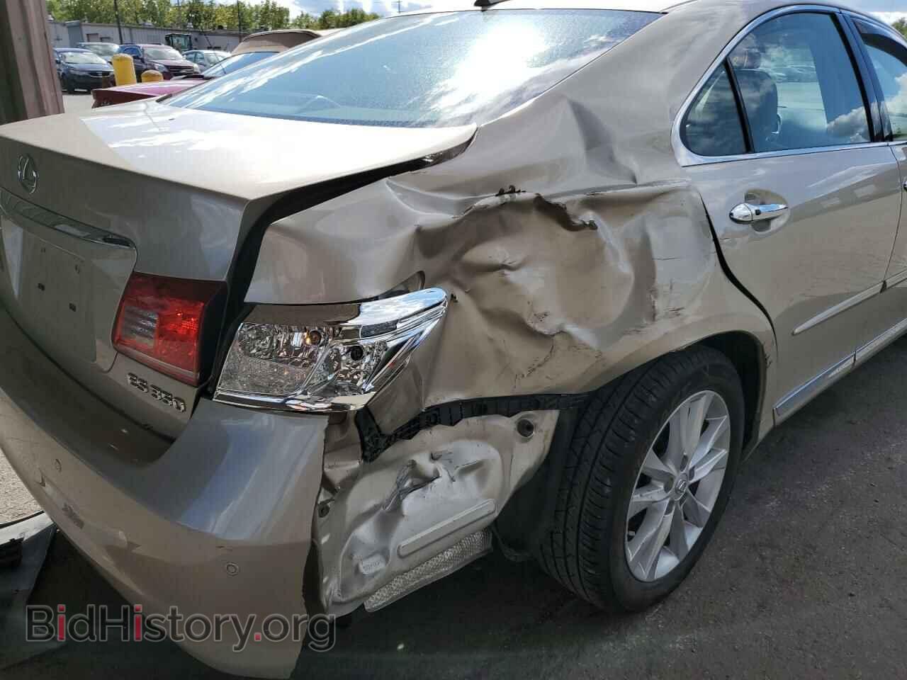 2011 LEXUS ES350 - VIN: JTHBK1EG7B2455660 - Фото 9