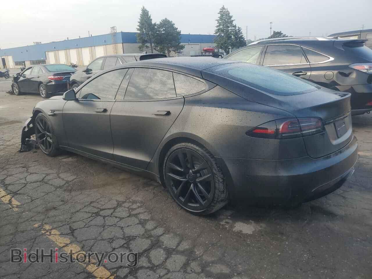2022 TESLA MODEL S - VIN: 5YJSA1E50NF483336 - Фото 2