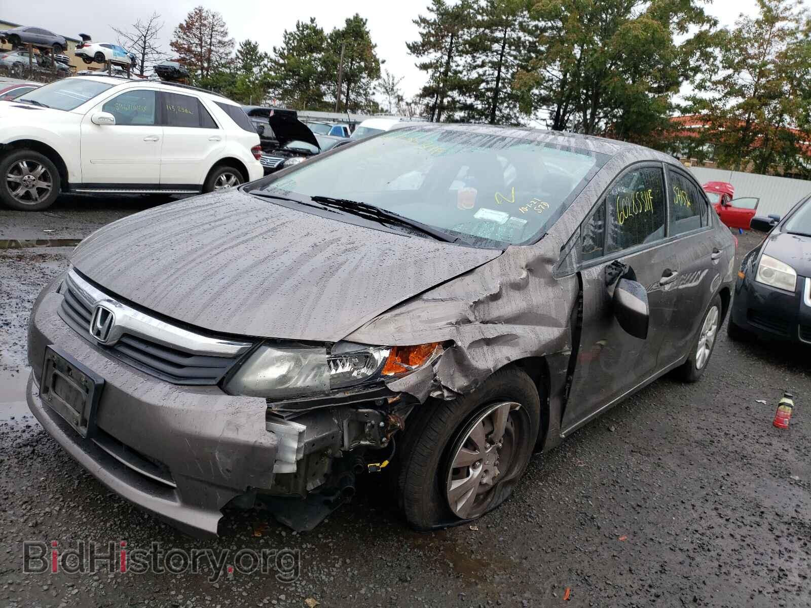 2012 HONDA CIVIC - VIN: 19XFB2F59CE316821 - Photo 2