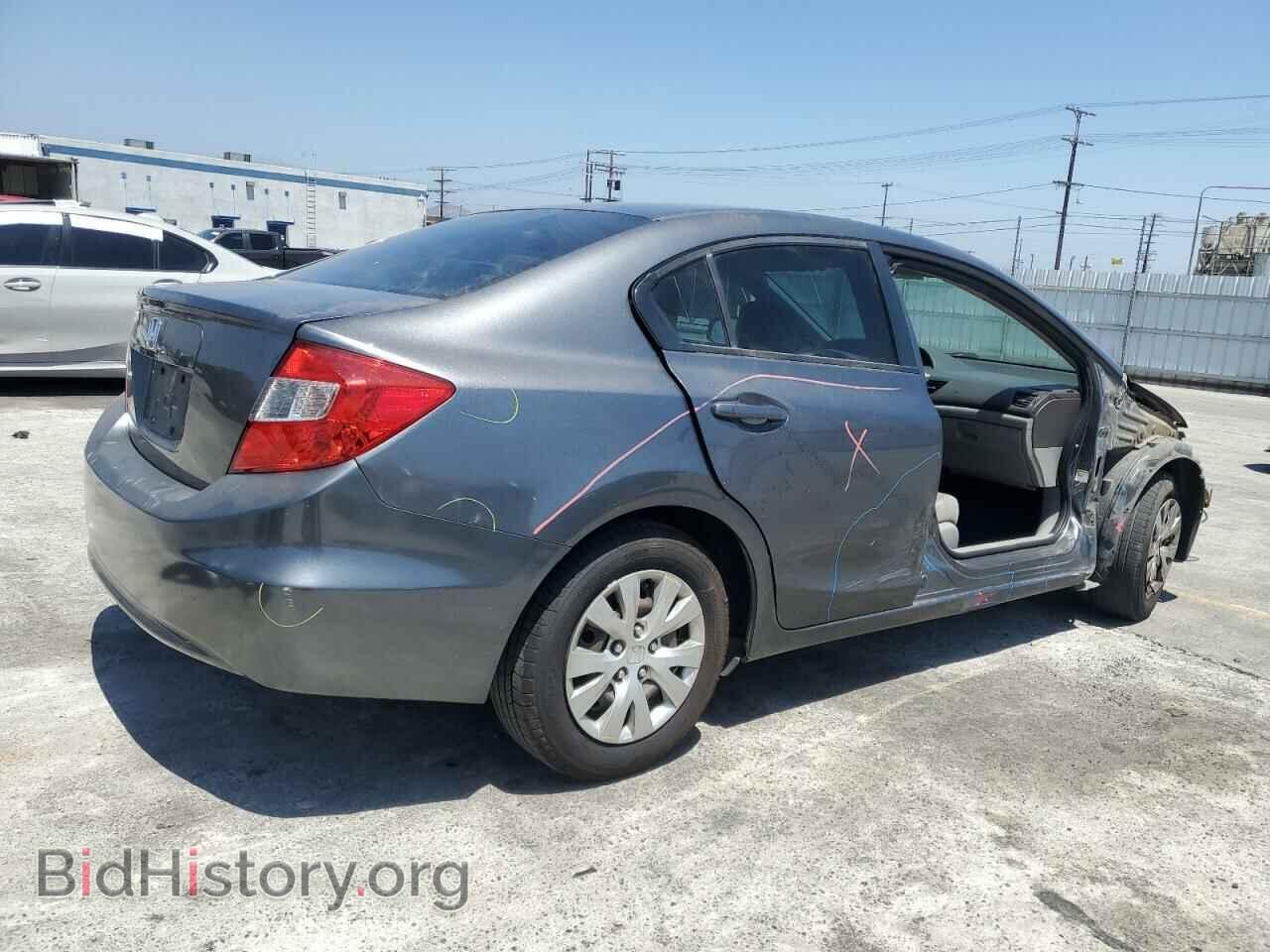 2012 HONDA CIVIC - VIN: 19XFB2F58CE301808 - Фото 3