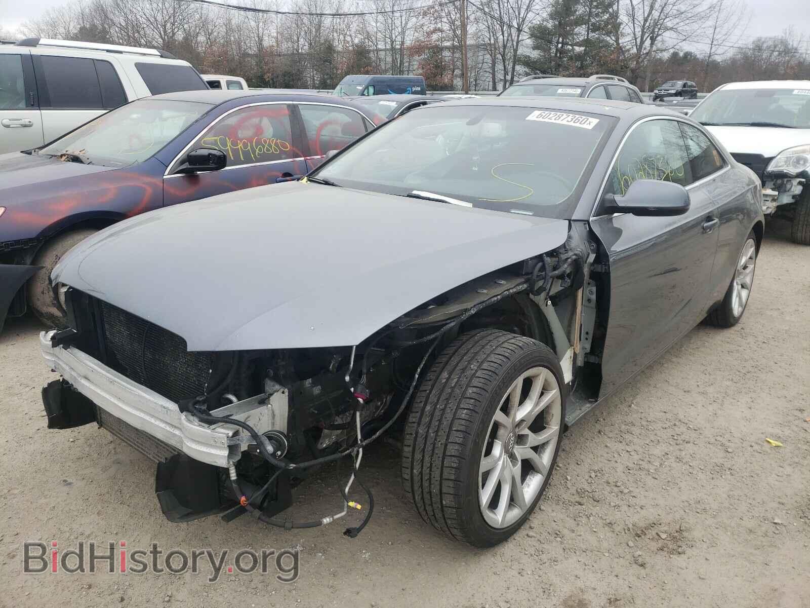 2012 AUDI A5 - VIN: WAURFAFRXCA013304 - Фото 2