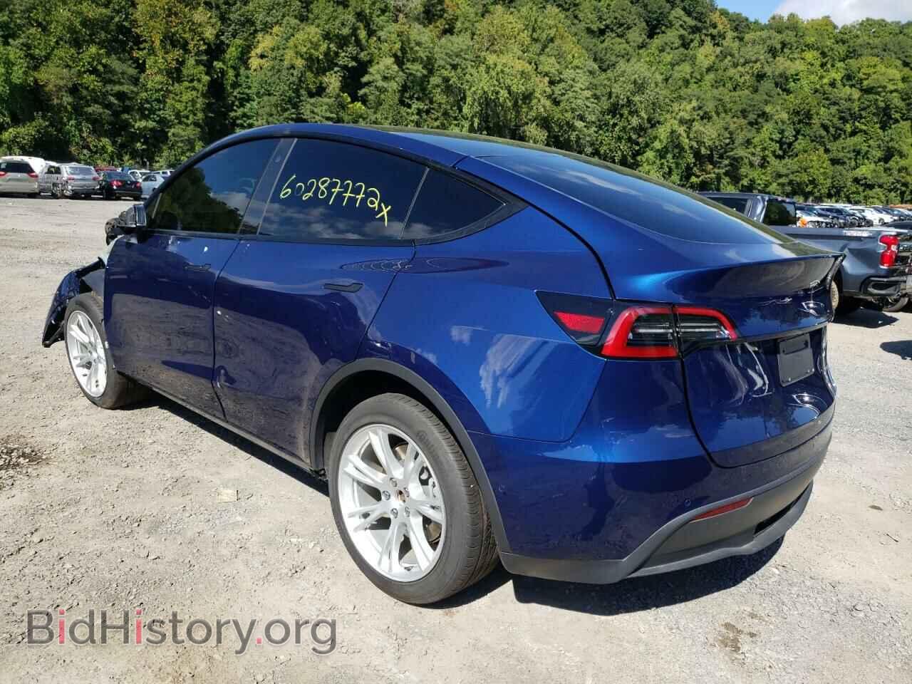 2021 TESLA MODEL Y - VIN: 5YJYGDEE8MF257666 - Фото 3