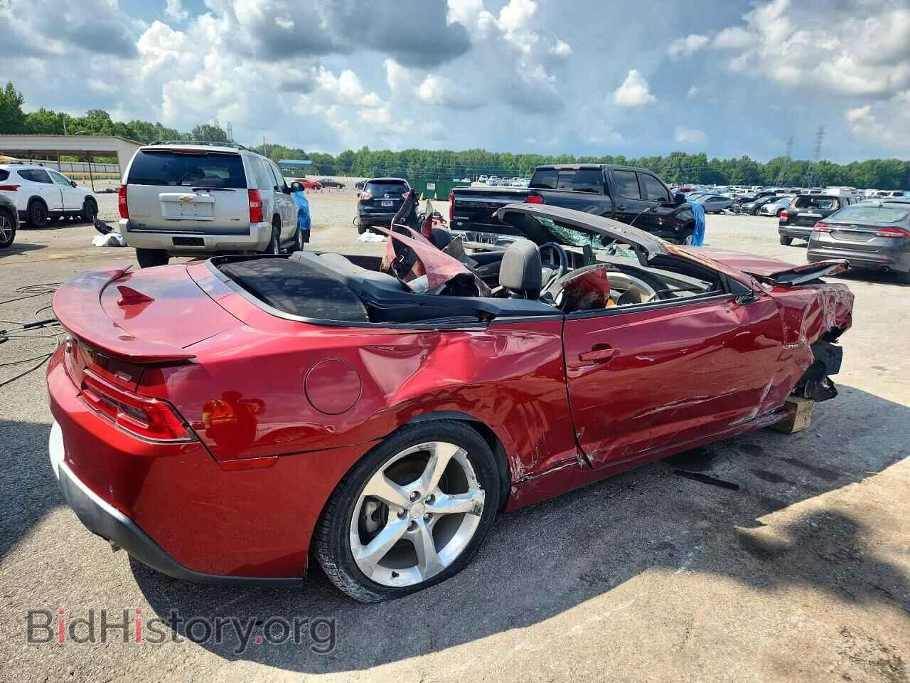 2015 CHEVROLET CAMARO - VIN: 2G1FF3D37F9208544 - Фото 3