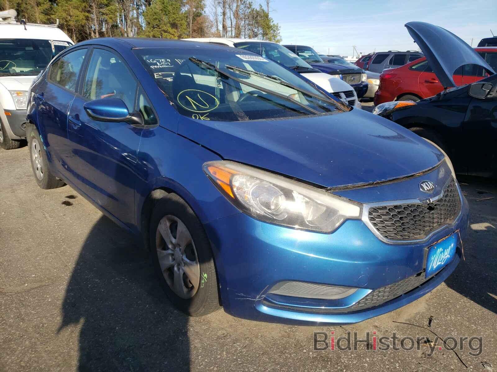 Photo KNAFK4A69E5086527 - KIA FORTE 2014