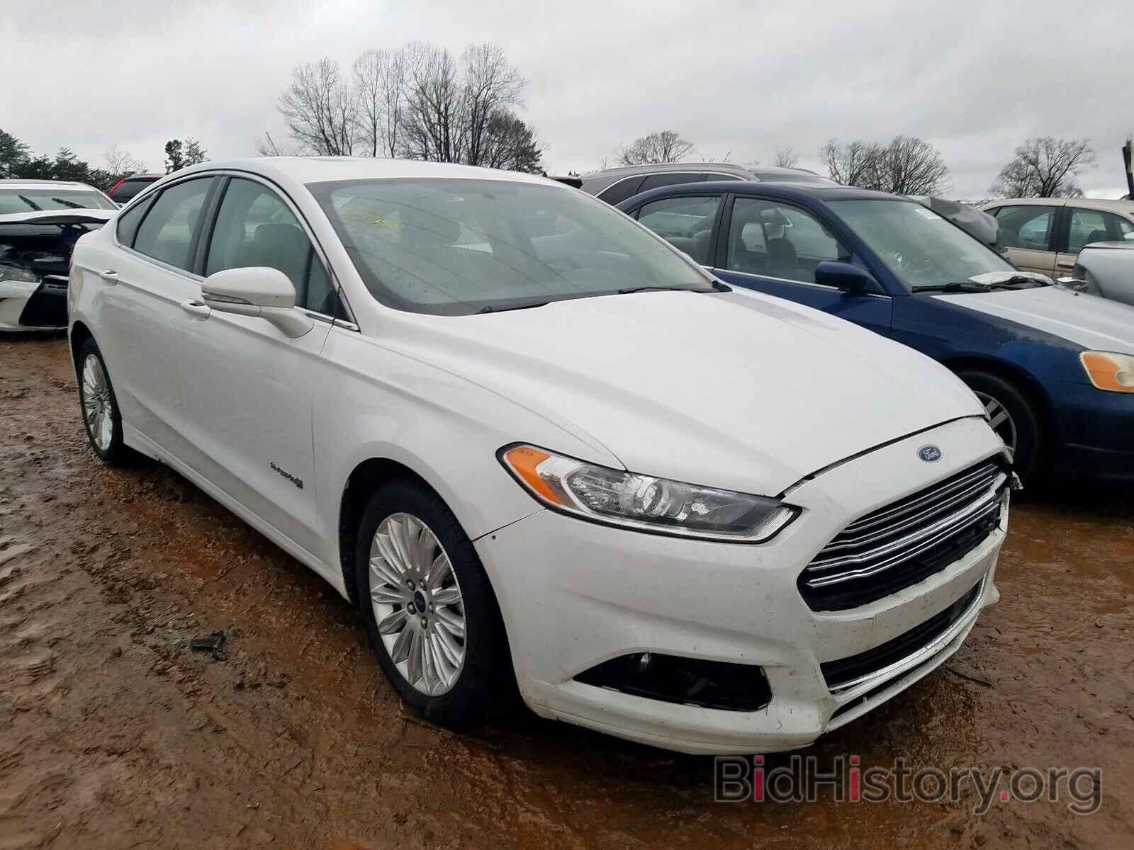 Photo 3FA6P0LU8DR197855 - FORD FUSION SE 2013