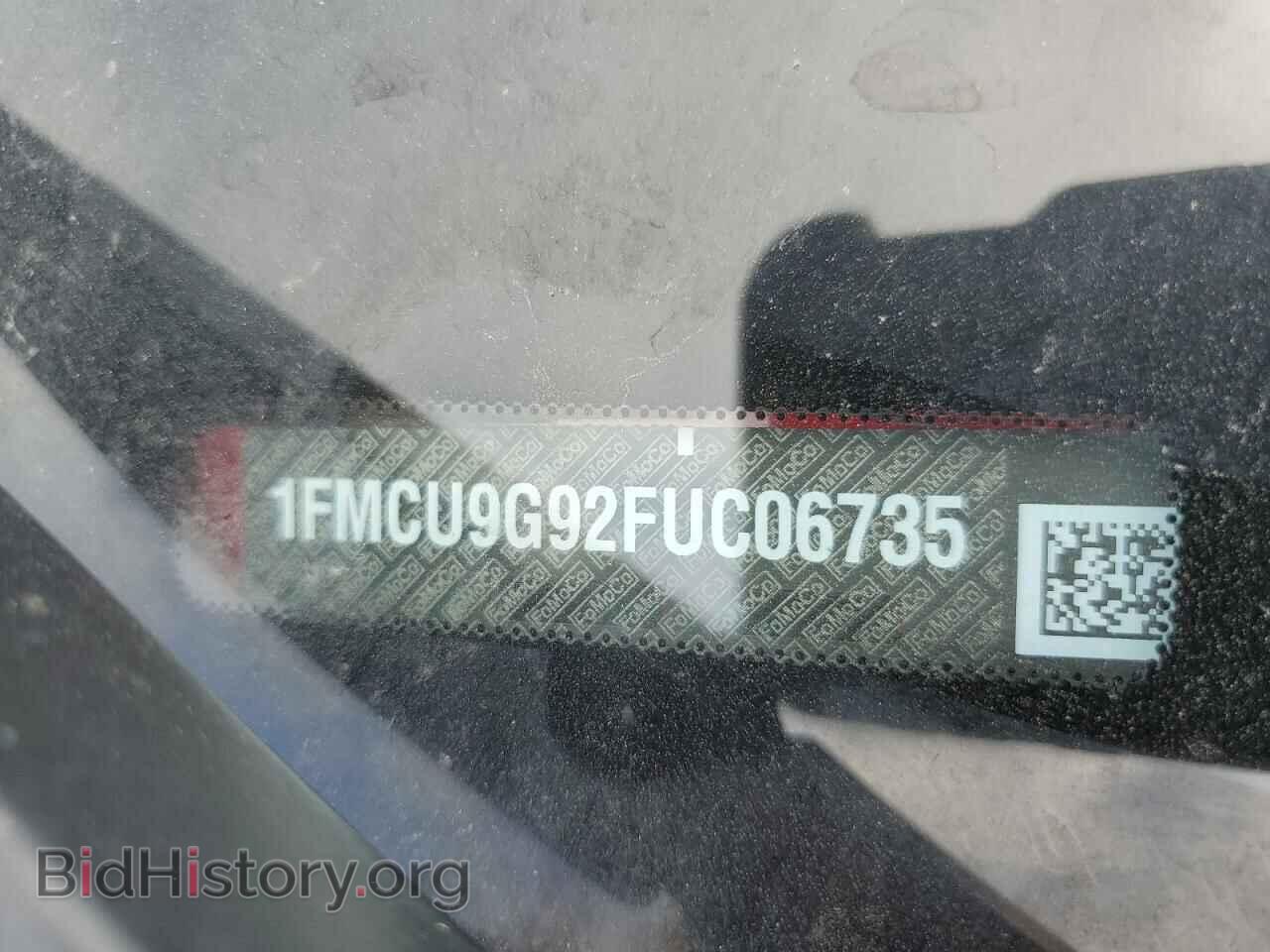 2015 FORD ESCAPE - VIN: 1FMCU9G92FUC06735 - Фото 13