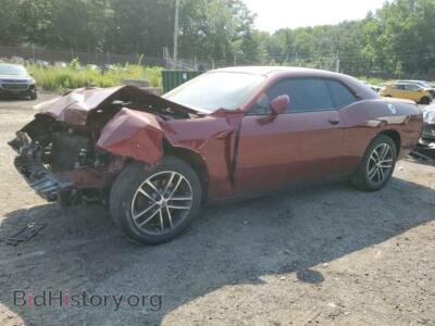 2019 Dodge CHALLENGER GT, бордовый — VIN 2C3CDZKG4KH729539, Copart