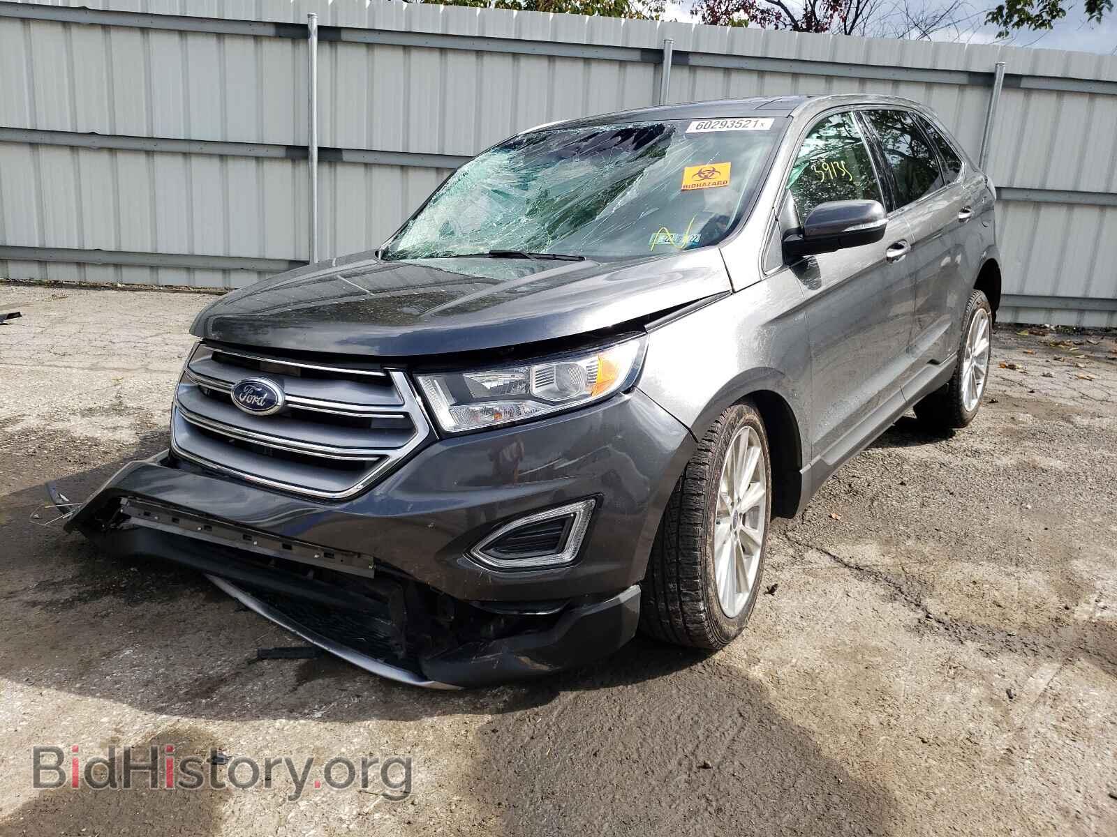 2017 FORD EDGE - VIN: 2FMPK4K91HBB41712 - Фото 2