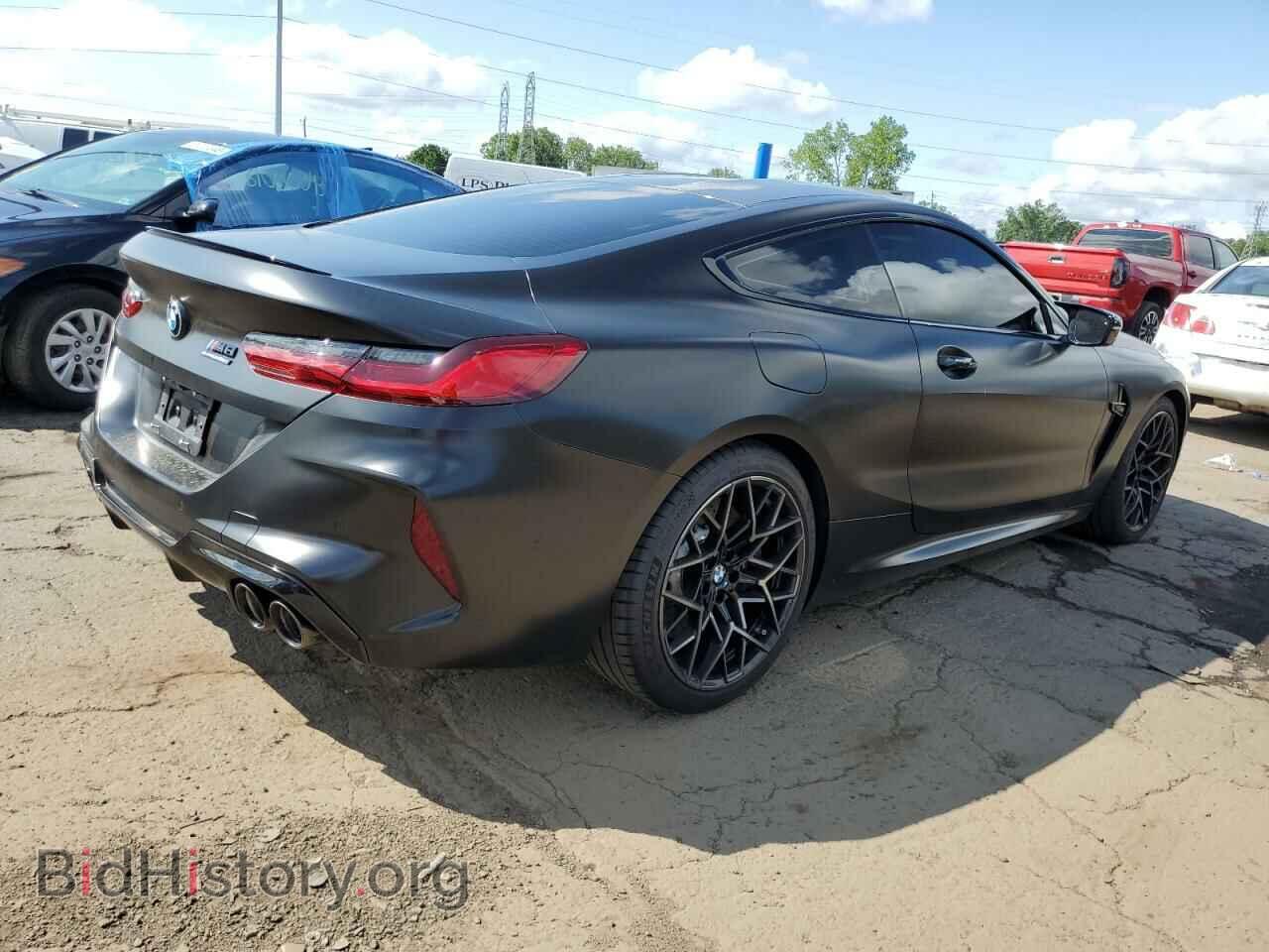 2020 BMW M8 - VIN: WBSAE0C04LBM08343 - Фото 3