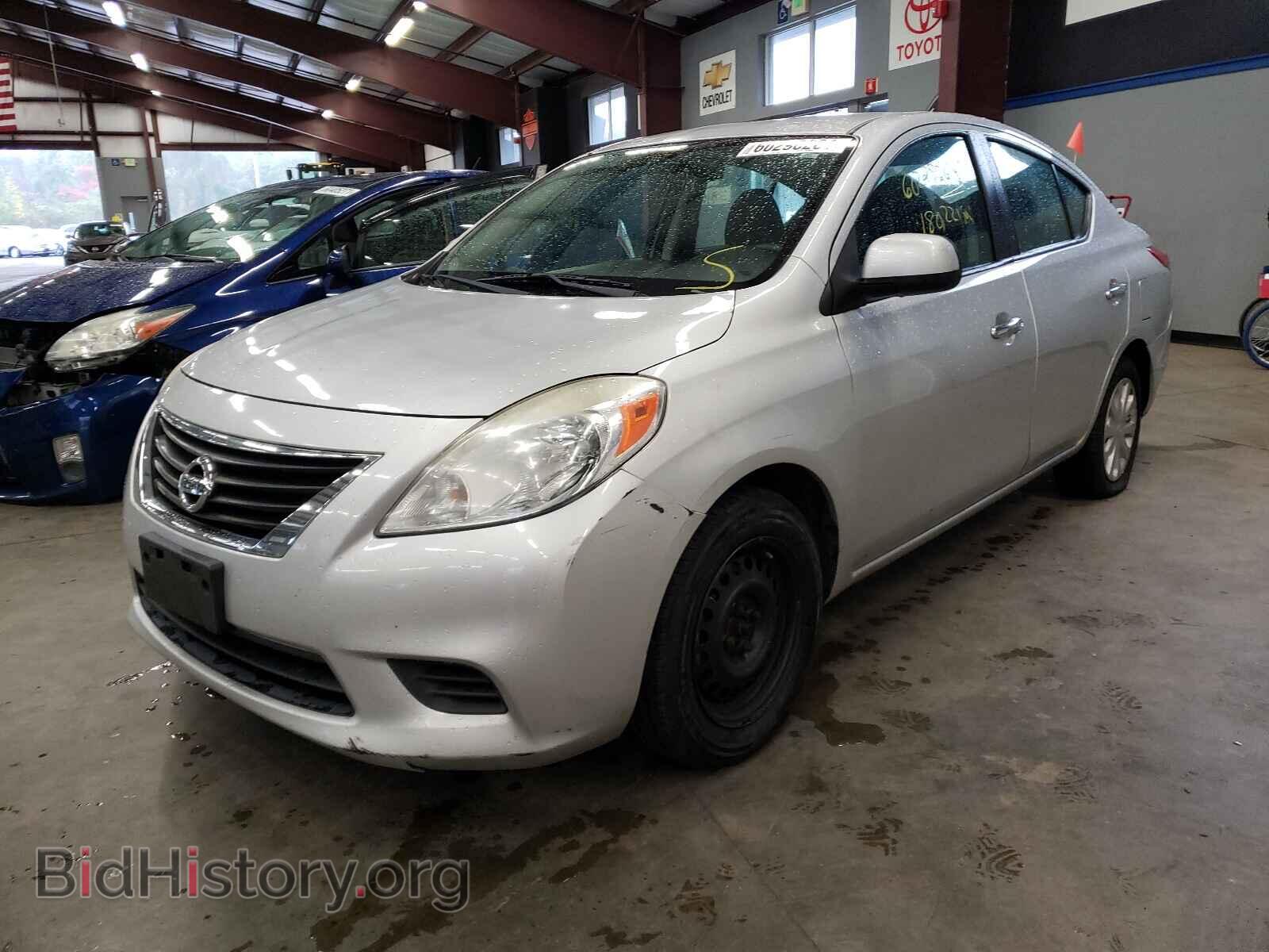 2012 NISSAN VERSA - VIN: 3N1CN7AP1CL809424 - Photo 2
