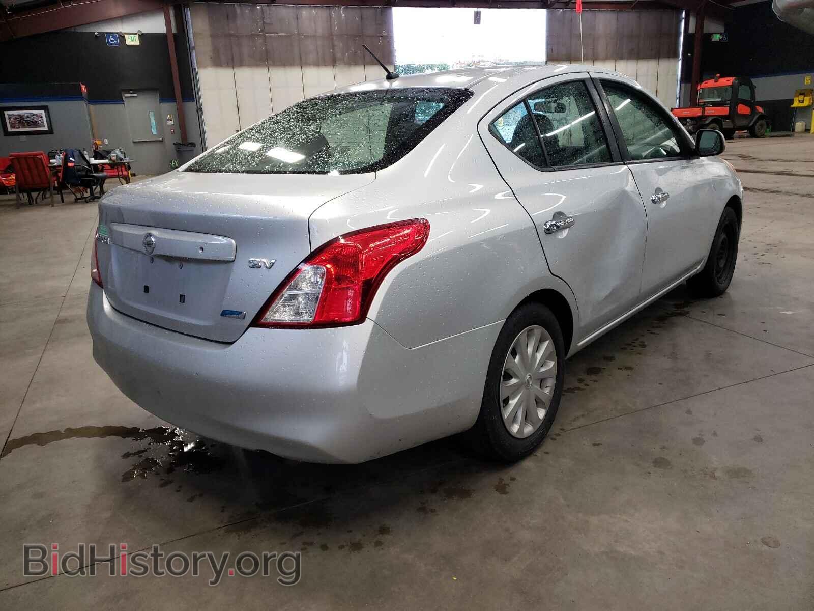 2012 NISSAN VERSA - VIN: 3N1CN7AP1CL809424 - Photo 4