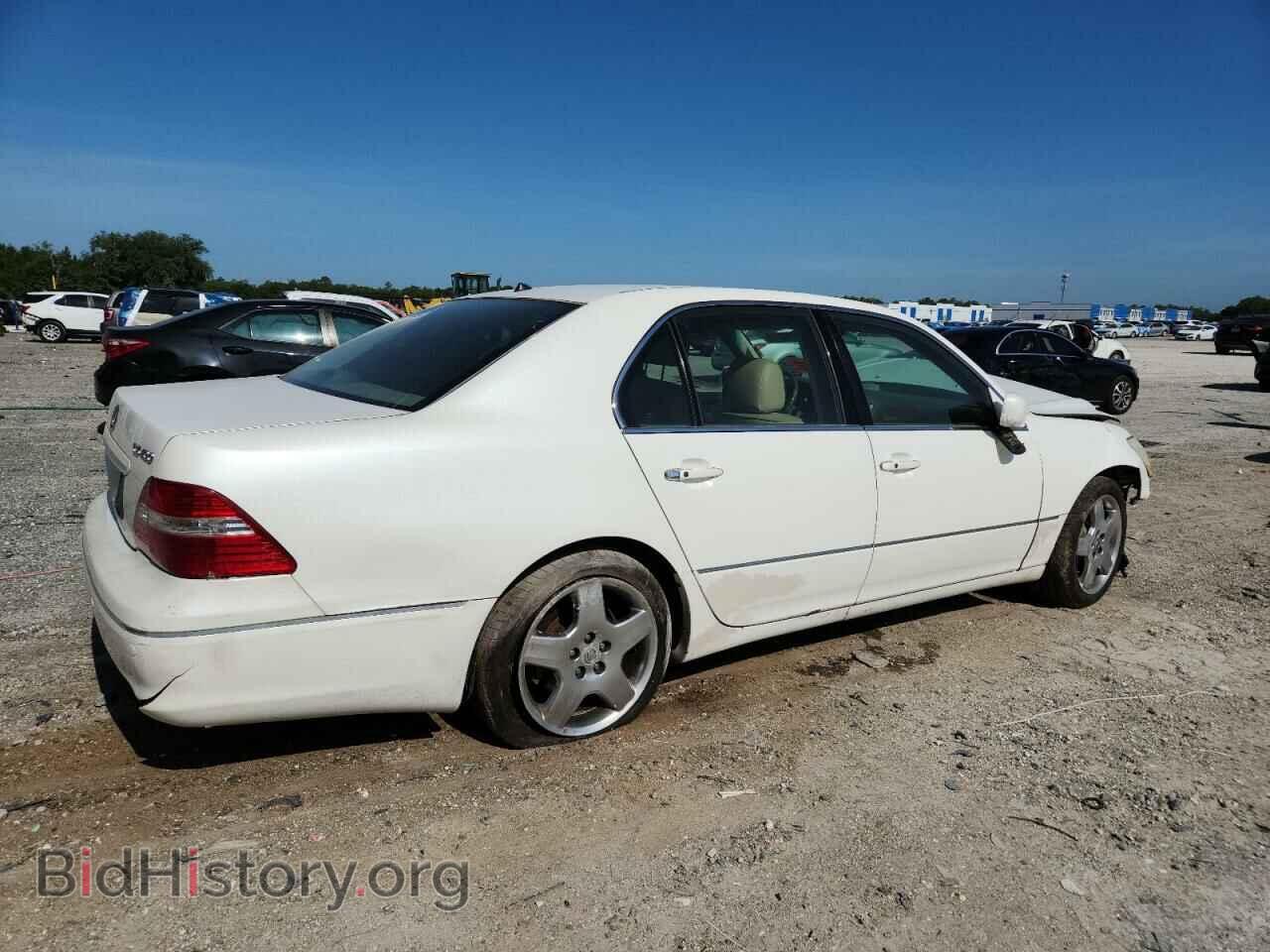 2005 LEXUS LS430 - VIN: JTHBN36FX55019705 - Фото 3