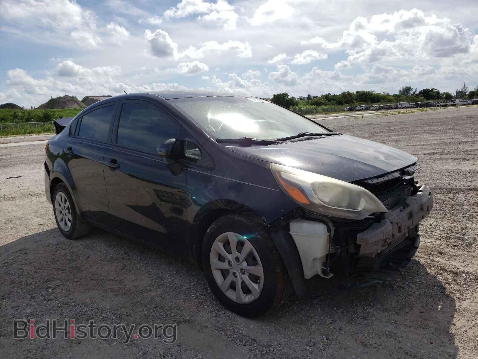 Фотография KNADM4A35D6285624 - KIA RIO 2013