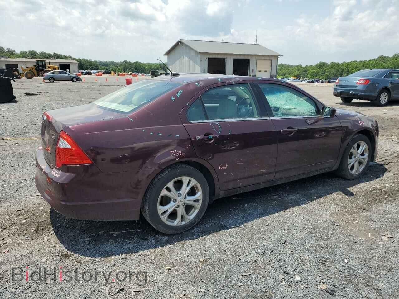 2012 FORD FUSION - VIN: 3FAHP0HAXCR253297 - Фото 3