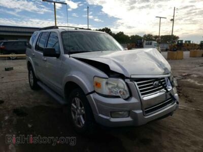 2010 Ford EXPLORER Explorer X, silver — VIN 1FMEU7DE0AUA94492, Copart