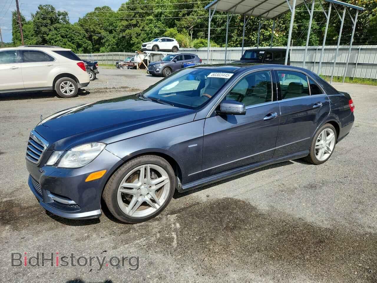 Photo WDDHF5KB1CA520161 - MERCEDES-BENZ E-CLASS 2012