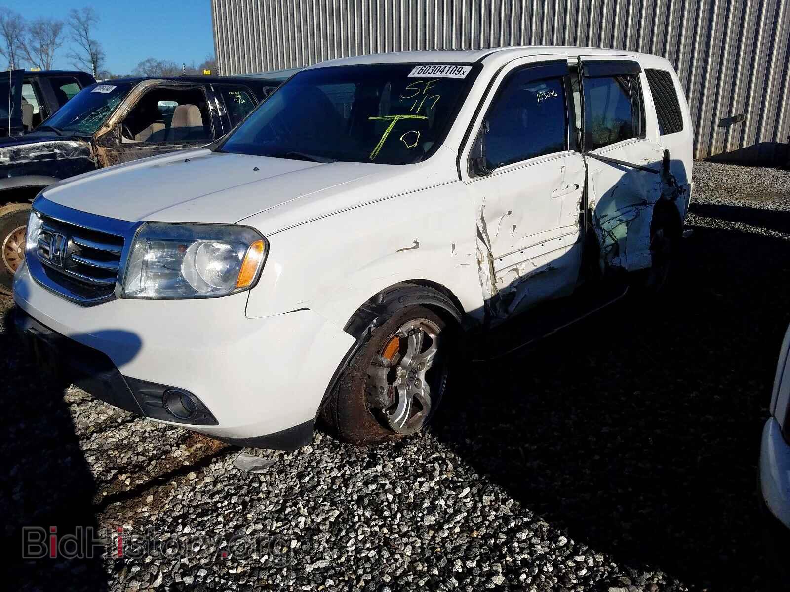 2012 HONDA PILOT - VIN: 5FNYF3H58CB023602 - Фото 2