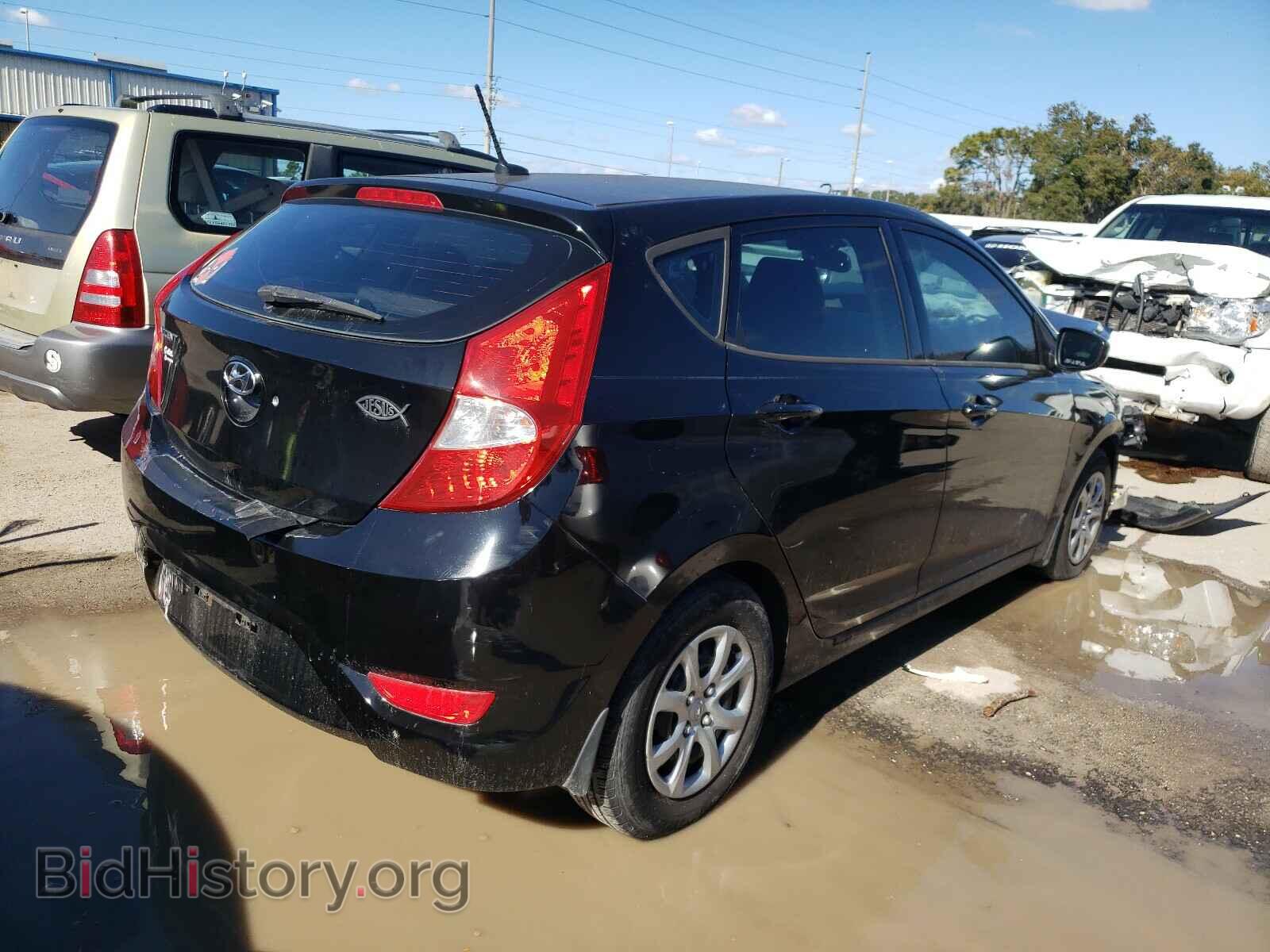 2012 HYUNDAI ACCENT - VIN: KMHCT5AE3CU034583 - Фото 4