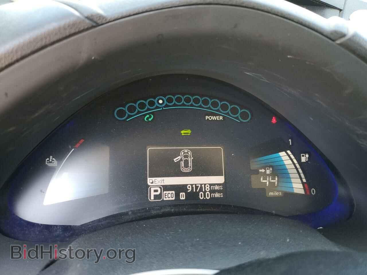 2013 NISSAN LEAF - VIN: 1N4AZ0CP1DC423408 - Фото 9