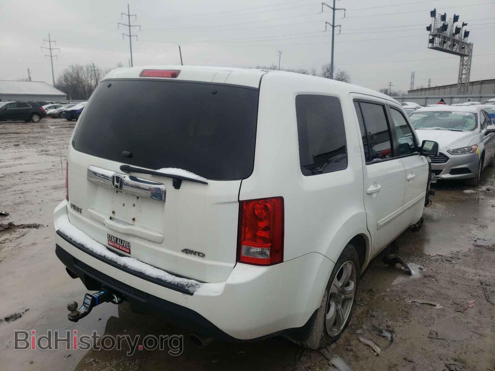 2014 HONDA PILOT - VIN: 5FNYF4H56EB054033 - Фото 4