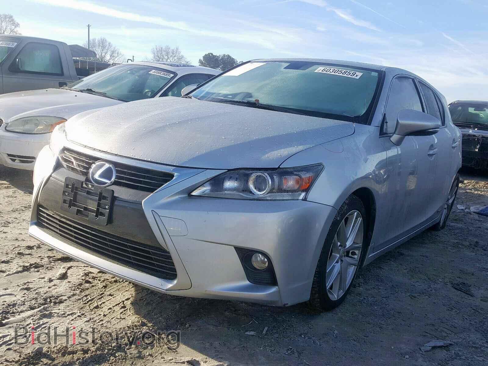 2015 LEXUS CT 200 - VIN: JTHKD5BH3F2210049 - Фото 2