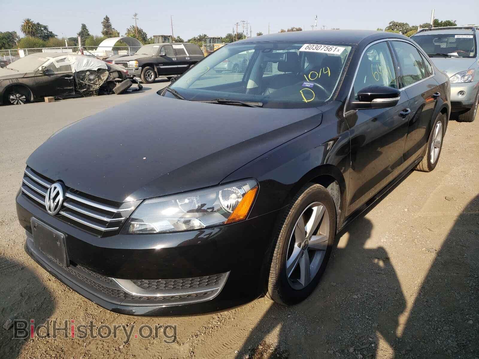 2014 VOLKSWAGEN PASSAT - VIN: 1VWBP7A3XEC002119 - Фото 2