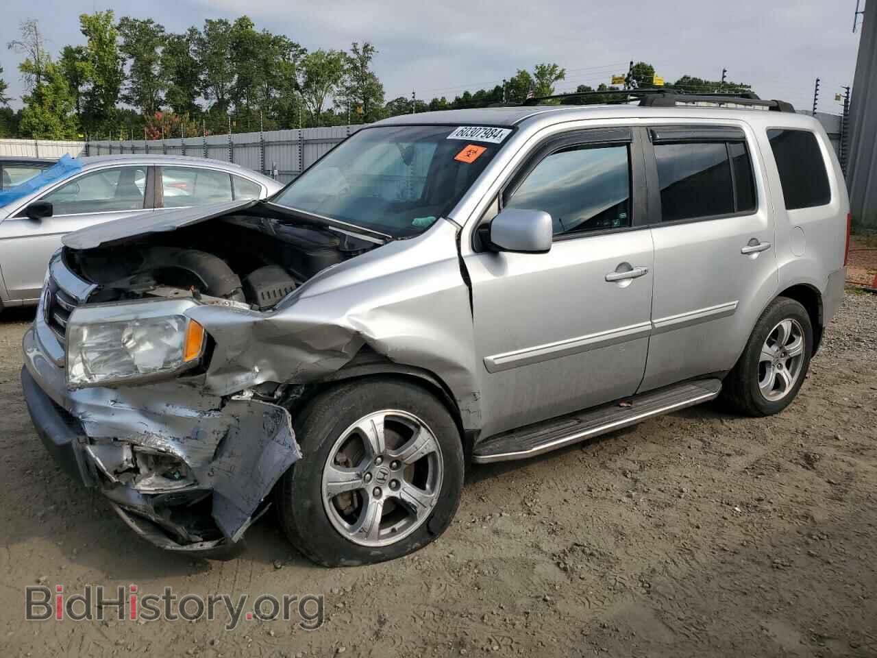 Photo 5FNYF3H54CB026058 - HONDA PILOT 2012