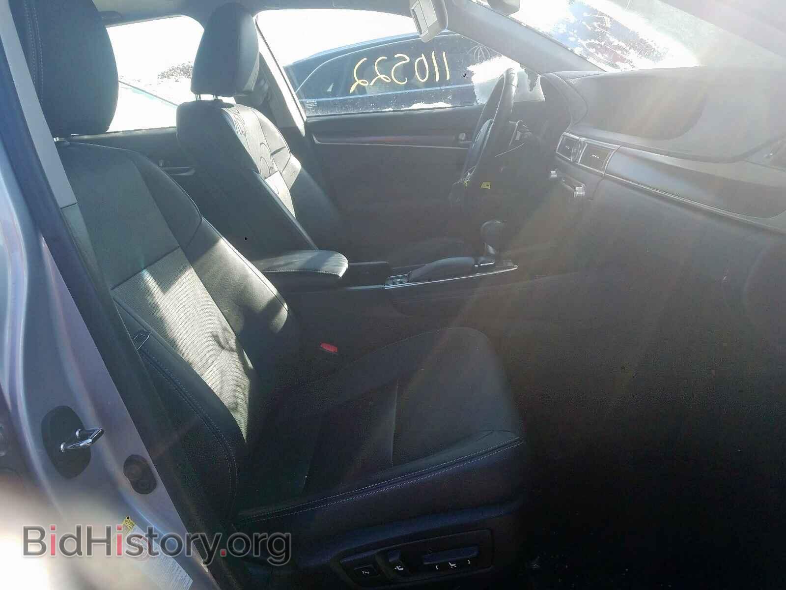 2013 LEXUS GS350 - VIN: JTHCE1BL3D5016356 - Фото 5