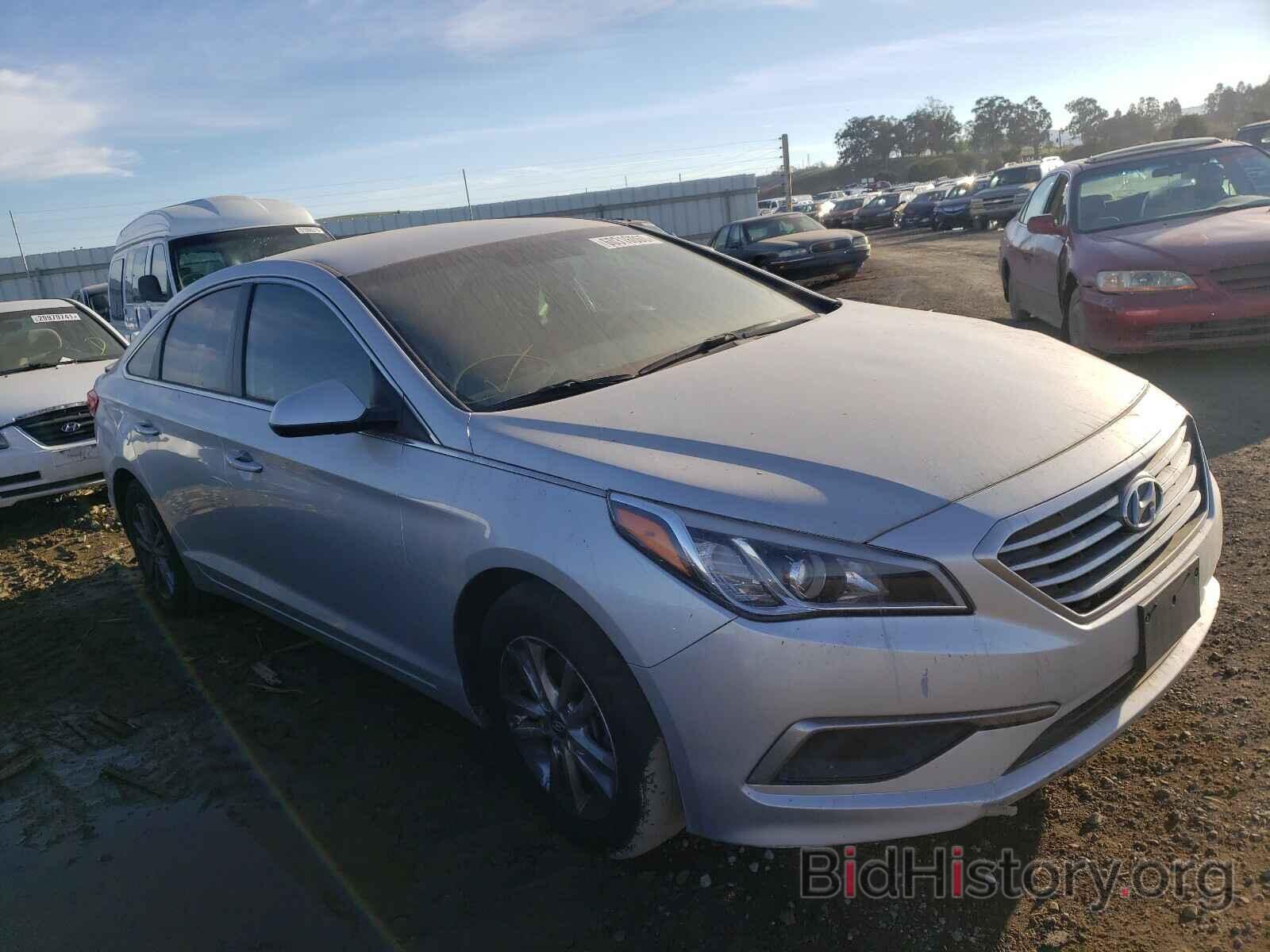 Фотография 5NPE24AF6HH465732 - HYUNDAI SONATA 2017