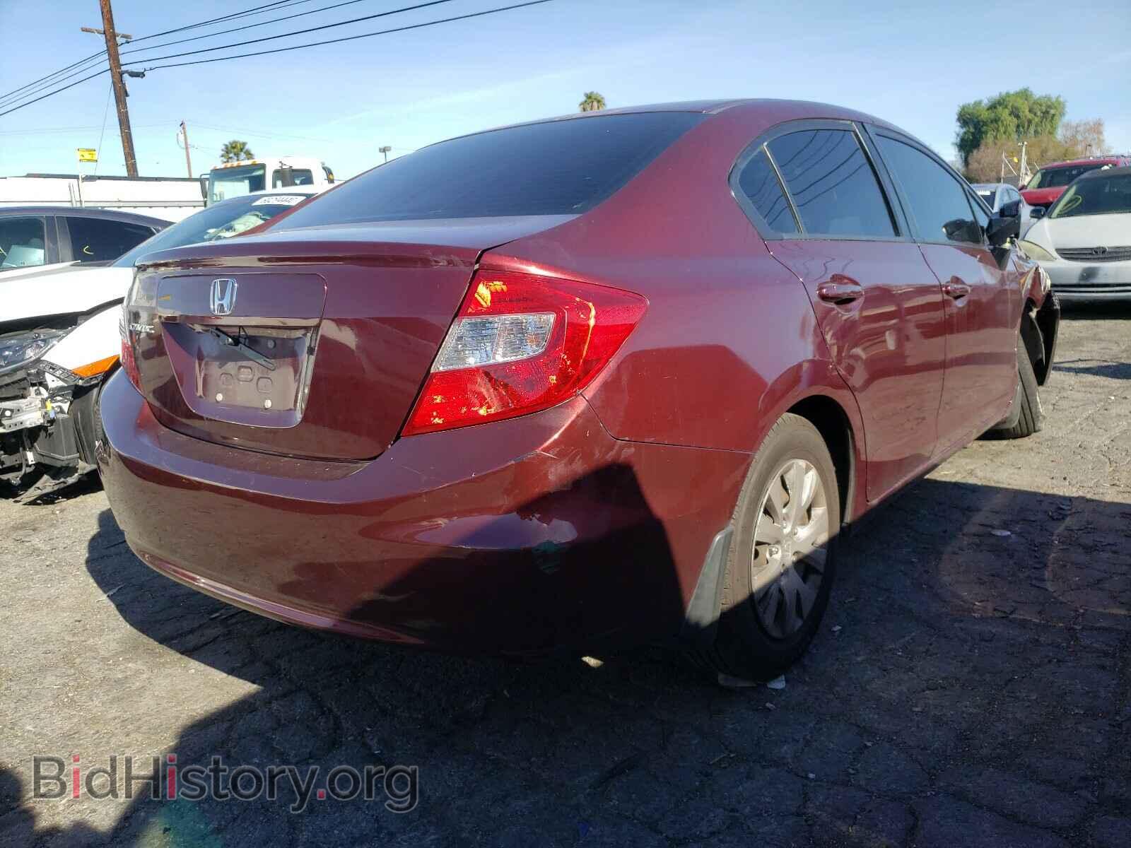 2012 HONDA CIVIC - VIN: 2HGFB2F53CH572488 - Фото 4