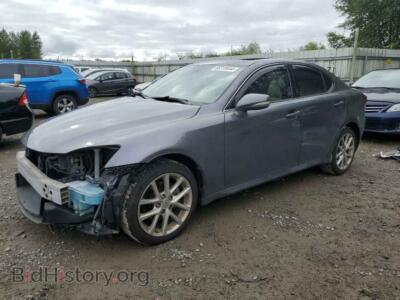 2012 Lexus IS 250, gray — VIN JTHCF5C20C5053034, Copart
