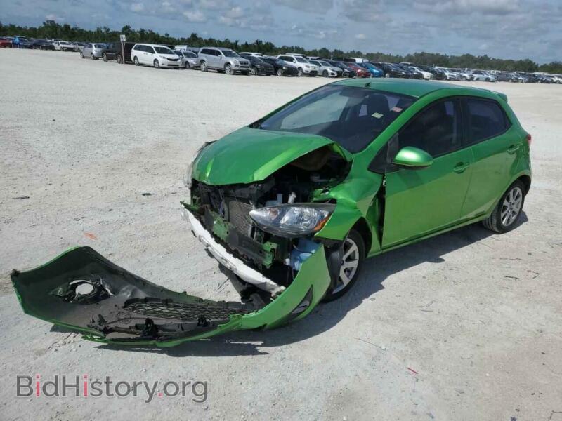 2011 Mazda 2 (VIN JM1DE1HY8B0130680) — фото 1 из 12, Copart, повреждение: передняя часть