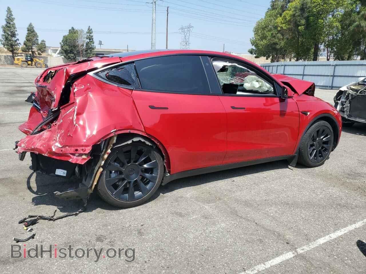 2022 TESLA MODEL Y - VIN: 7SAYGDEE4NF462471 - Фото 3