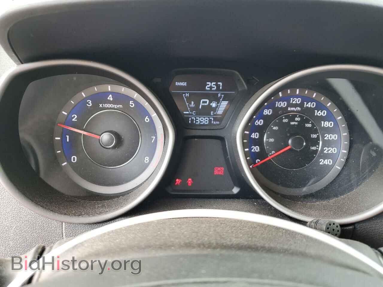 2014 HYUNDAI ELANTRA - VIN: KMHDH4AH9EU118064 - Фото 9